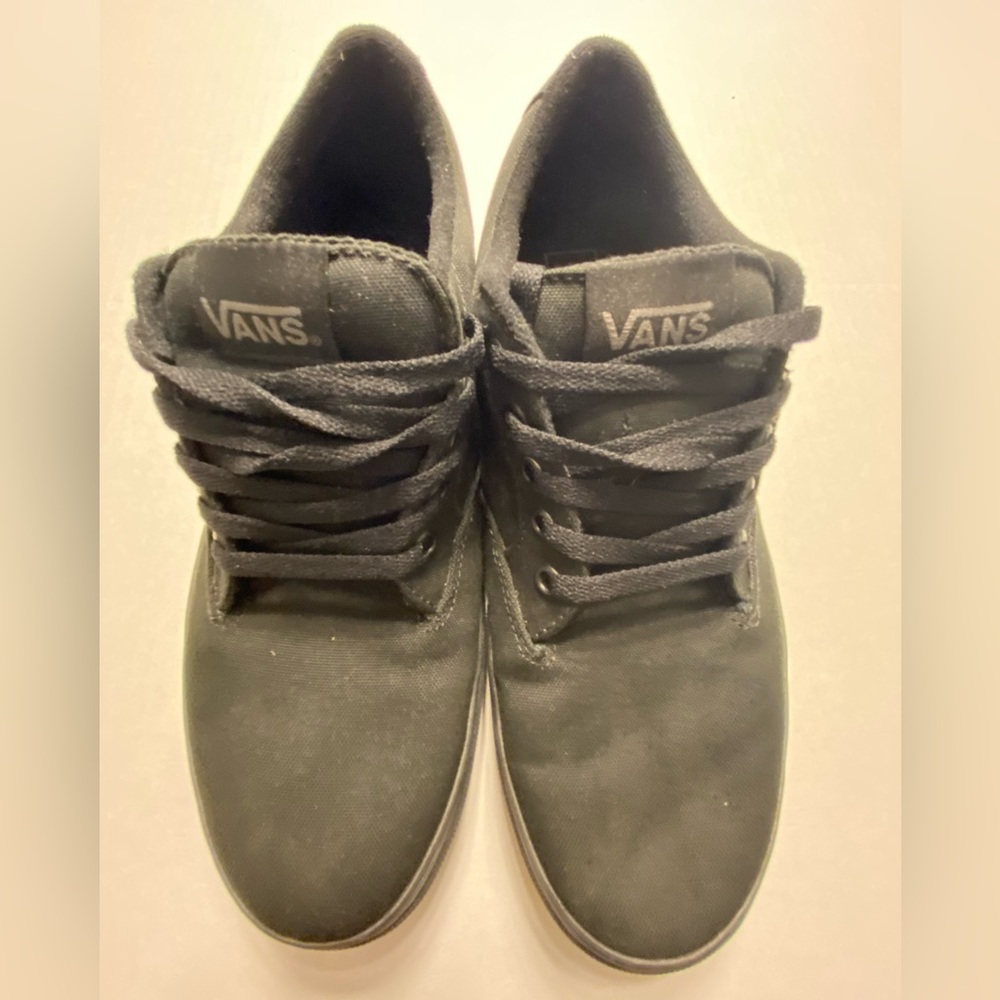 Solid Black VANS- Doheny Skate Shoe